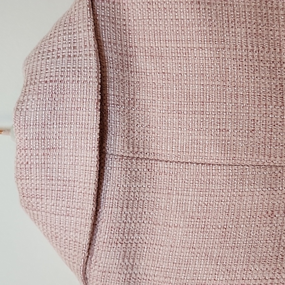 Taylor Tillman Classic Pink Tweed Sleeveless Double-Breasted Blazer Tiff Dress M - Picture 12 of 16
